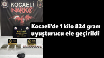 Kocaeli'nin Körfez ve Derince ilçelerinde polis ekiplerince yapılan uyuşturucu operasyonunda