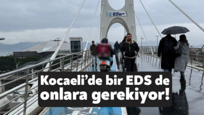 Kocaeli’de yüzlerce kişi tarafından kullanılan üstgeçitler motorlu sürücüler tarafından işgal