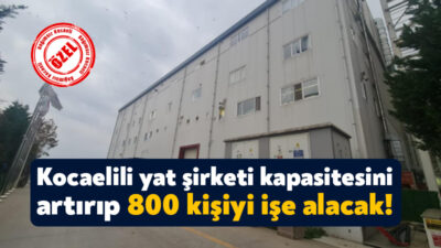 Başiskele’deki Serbest Bölge’de faaliyetlerini sürdürmekte olan Akyacht Yatçılık Şirketi kapasite