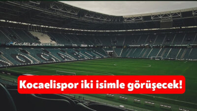 Kocaelispor’da Ertuğrul Sağlam’ın istifası sonrasında kulüp yönetimi acil bir şekilde