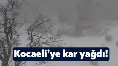 Meteoroloji Genel Müdürlüğü’nün uyarılarında yanılmadı. Kocaeli’de hava sıcaklıkları hızla düşerken