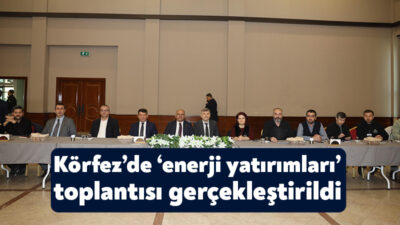 SEDAŞ tarafından Körfez Ağadere Caddesi ve çevresinde yapılacak olan enerji