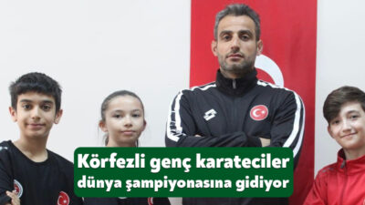 Körfez Gençlerbirliği Spor Kulübü karate branşı sporcuları 04–08 Aralık 2024