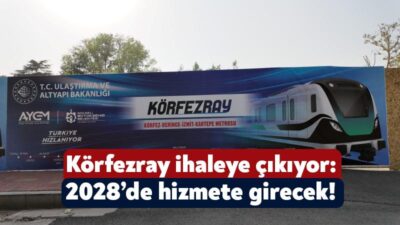 Kocaeli’yi ulaşımda bir üst seviyeye çıkaracak Kuzey Metro Hattı’nda şantiye