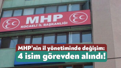 Milliyetçi Hareket Partisi Kocaeli İl Başkanlığı’nda görev değişimi yaşandı. MHP’deki