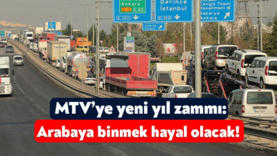 Yeni yıla az bir zaman kala araç sahiplerini yakından ilgilendiren