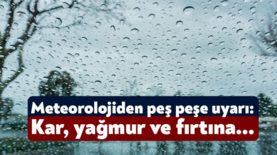 Yapılan son değerlendirmelere göre, ülke genelinin parçalı ve çok bulutlu,