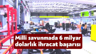 Kocaeli'nin Dilovası ilçesinde milli savunma projelerine kritik katkılar sağlayan Altınay