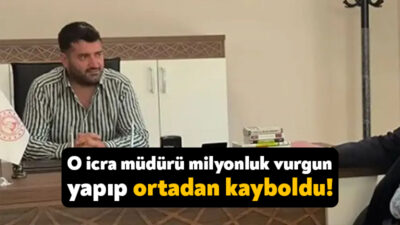 Körfez İcra Müdürü Engin Karslı’nın yaklaşık 250 milyon lira vurgun