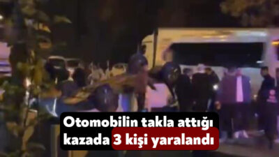Kocaeli'nin Gölcük ilçesi D130 kara yolunda meydana gelen trafik kazasında