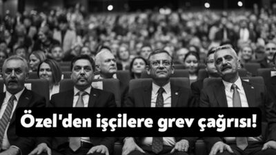 CHP Genel Başkanı Özgür Özel, asgari ücrete yapılan %30 zammı