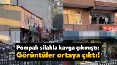 Kocaeli'nin İzmit ilçesinde 1 kişinin yaralandığı alacak-verecek kavgasının görüntüleri ortaya