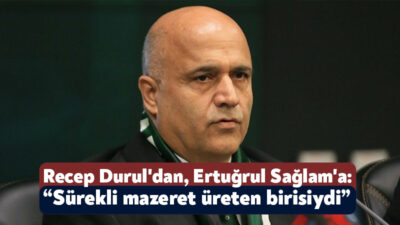 Kocaelispor Başkanı Recep Durul, Teknik Direktör Ertuğrul Sağlam'ın istifasına ilişkin,