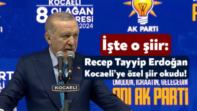 AK Parti Kocaeli 8.Olağan İl Kongresi bugün İzmit’te yer alan