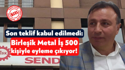 Türkiye Metal Sanayicileri (MESS) ile Birleşik Metal İş Sendikası arasında