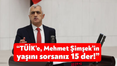 DEM Parti Kocaeli Milletvekili Ömer Faruk Gergerlioğlu, Bakanları tiye aldı.