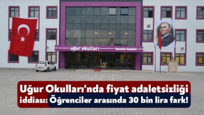 Uğur Okulları’nın Başiskele’de yer alan kampüsünde bir veli 1.sınıfta eğitim