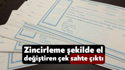 İstanbul'da zincirleme el değiştiren çekin sahte çıkması, 3 esnaf arasında