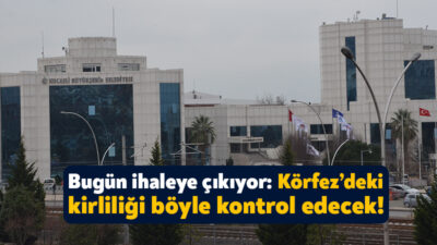 Kocaeli Büyükşehir Belediyesi deniz araçlarının oluşturduğu kirliliğe karşı etkin bir