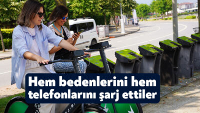 Kocaeli Büyükşehir Belediyesi, kentin farklı noktalarına monte ettiği Şarj-Bis’ler ile