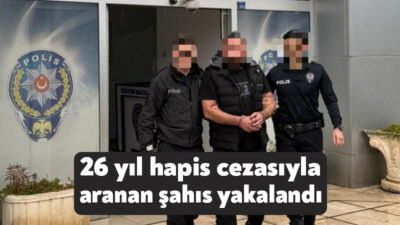 Kocaeli'de hakkında 26 yıl 6 ay kesinleşmiş hapis cezası bulunan