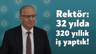 Kocaeli Üniversitesi Rektörü Prof. Dr. Nuh Zafer Cantürk bugün Kartepe