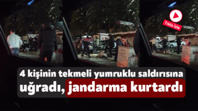 Kocaeli'nin Kartepe ilçesinde bir vatandaş, 4 kişinin yumruklu tekmeli saldırısına