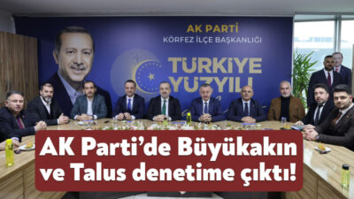 AK Parti Kocaeli İl Başkanı Şahin Talus ile Kocaeli Büyükşehir