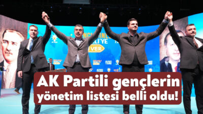 AK Parti Gençlik Kolları İl Kurultayı bugün Kocaeli Kongre Merkezi’nde