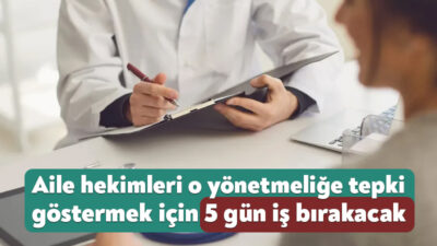 Aile Sağlık Merkezi çalışanları beş gün boyunca iş bırakmaya hazırlanıyor.