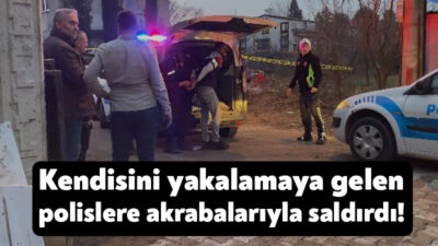 Kocaeli'nde çeşitli suçlardan aranması bulunan şahıs ve akrabaları, eve gelen