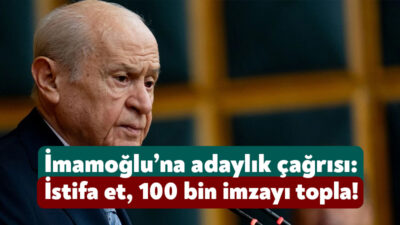 MHP Genel Başkanı Devlet Bahçeli, İstanbul Büyükşehir Belediye Başkanı Ekrem