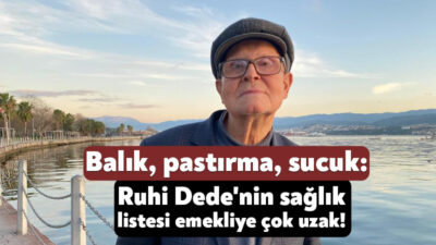Kocaeli'de yaklaşık bir asrı geride bırakan 93 yaşındaki Ruhi Ayaz,