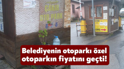 Gebze’de belediyeye ait olan bir otoparkın fiyatı 50 lira olurken