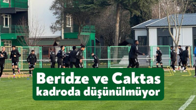 Kocaelispor Teknik Direktörü İsmet Taşdemir, kadroda düşünmediği Giorgi Beridze