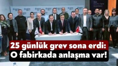 Birleşik Metal İş Sendikası’nın örgütlü olduğu ve 25 gündür eylemde