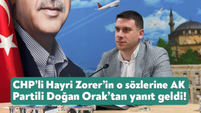 AK Parti Kocaeli İl Gençlik Kolları Başkanı Doğan Orak, CHP