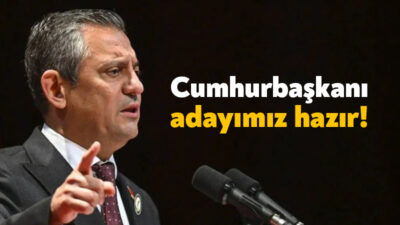 Cumhuriyet Halk Partisi Genel Başkanı Özgür Özel, Cumhurbaşkanı Erdoğan’a seslenerek