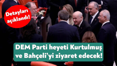28 Aralık’ta İmralı’ya giden DEM Parti heyeti bugün TBMM Başkanı