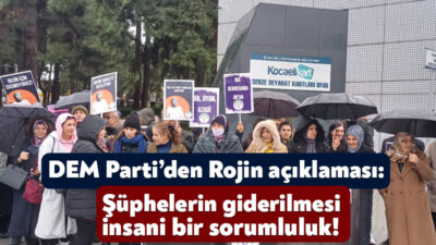 DEM Parti Kocaeli İl Örgütü ve Kadın Meclisi Van’da geçtiğimiz