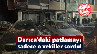 28 Aralık 2024 tarihinde Darıca’nın iki apartmanında meydana gelen doğalgaz