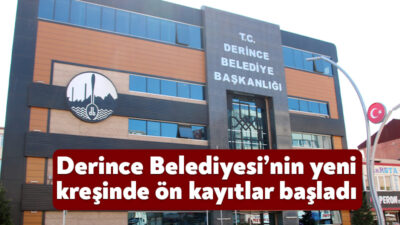 Derince Belediyesi’nin sosyal belediyecilik anlayışıyla hizmete sunacağı yeni kreşinde tefrişat
