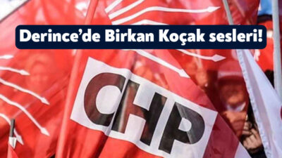 CHP Derince’de 2 Şubat’ta gerçekleştirilecek olağanüstü kongre öncesinde 3 aday