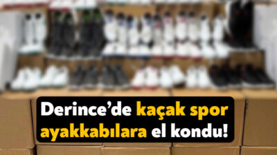 Kocaeli’de jandarma ekipleri ünlü markalara ait olduğu tespit edilen 480