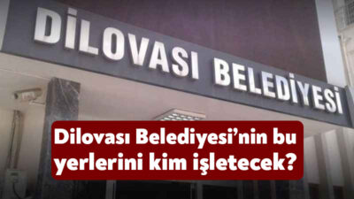 Dilovası Belediyesi bünyesinde bulunan iki adet park alanını 3 yıllığına