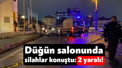 Kocaeli’nin Kartepe ilçesinde bir düğün salonunda çıkan kavga sokağa taştı.