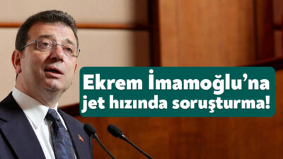 İstanbul Cumhuriyet Başsavcılığı İstanbul Büyükşehir Belediye Başkanı Ekrem İmamoğlu’na İstanbul