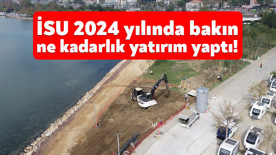 Kocaeli Büyükşehir Belediyesi İSU Genel Müdürlüğü, 2024 yılında 3,5 milyar