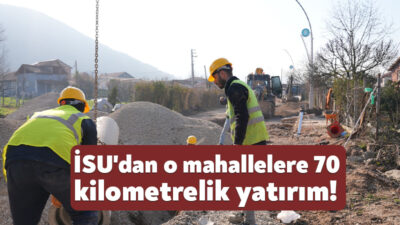 Kocaeli Büyükşehir Belediyesi İSU Genel Müdürlüğü, kentin altyapı ihtiyaçlarını karşılamak