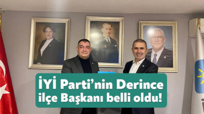 İYİ Parti Kocaeli İl Başkanı Kamil Şirin tarafından Derince İlçe